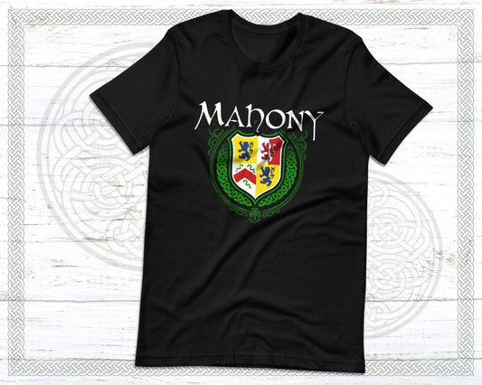 Mahony Irish Family Crest T-Shirt