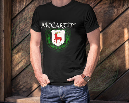 McCarthy Irish Family Crest T-Shirt