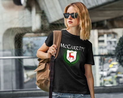 McCarthy Irish Family Crest T-Shirt