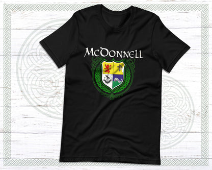 McDonnell Irish Family Crest T-Shirt