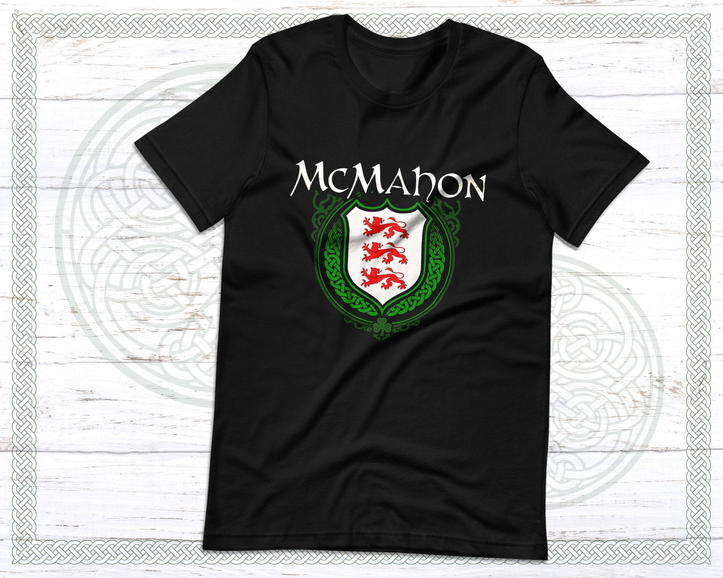 McMahon Irish Family Crest T-Shirt