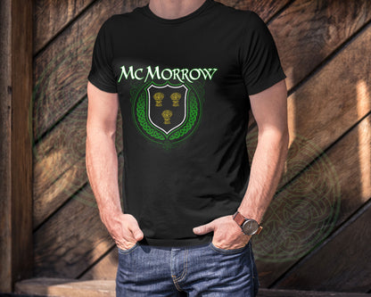 McMorrow Irish Family Crest T-Shirt