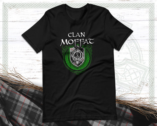 Clan Moffat Scottish Clan Badge Crest T-Shirt