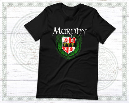 Murphy Irish Family Crest T-Shirt