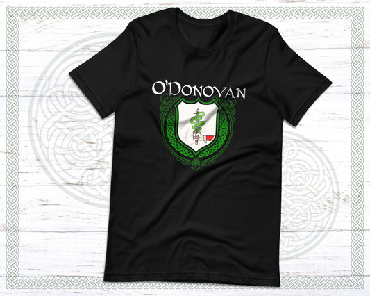 ODonovan Irish Family Crest T-Shirt