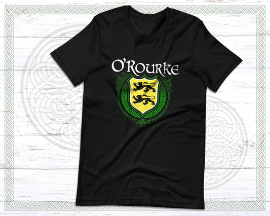ORourke Irish Family Crest T-Shirt