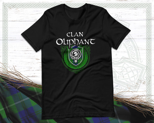 Clan Oliphant Scottish Clan Badge Crest T-Shirt