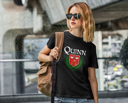 Quinn Irish Family Crest T-Shirt