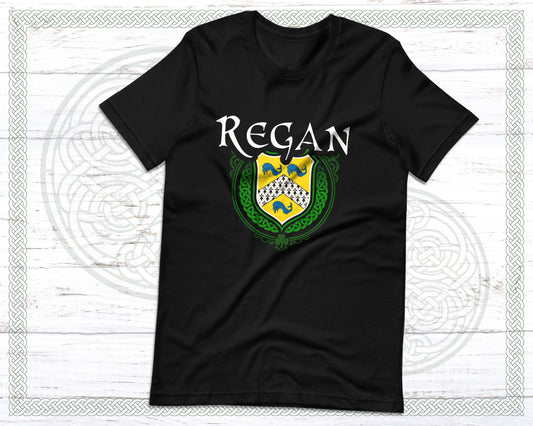 Regan Irish Family Crest T-Shirt