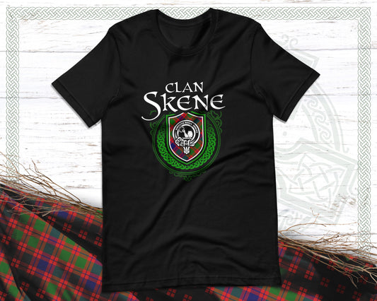 Clan Skene Scottish Clan Badge Crest T-Shirt